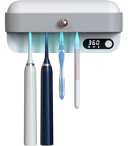 Amazon.com: StarWin Toothbrush and Manual Razor Cleaner, Fan